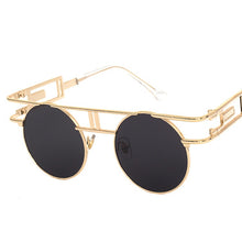 Load image into Gallery viewer, Don Dapper 😎 – Sunglasses – Gold &amp; Red