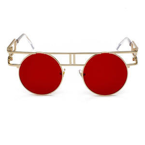 Don Dapper 😎 – Sunglasses – Gold & Blue