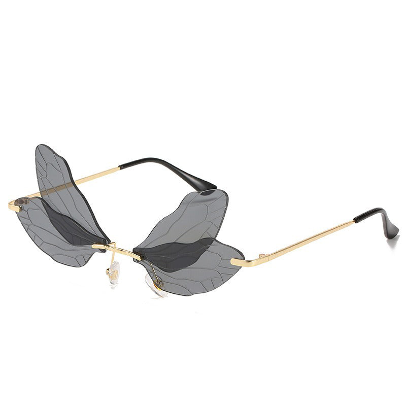 Dragon-Fly 🧚‍♀️ – Women’s Sunglasses – Gold & Black
