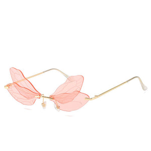 Dragon-Fly 🧚‍♀️ – Women’s Sunglasses – Gold & Pink